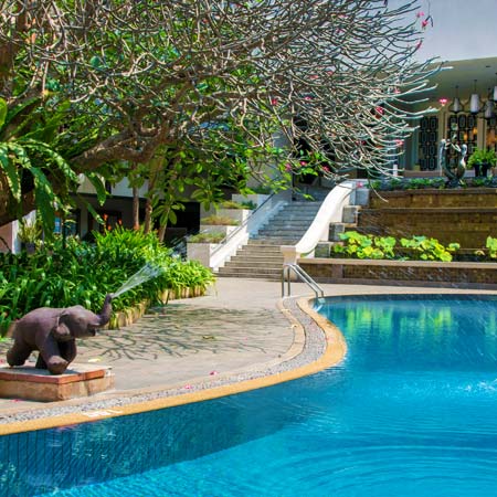 The Garden Pool at The Bayview Hotel Pattaya