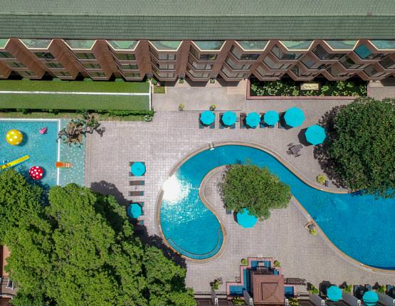 Garden Pool at The Bayview Hotel Pattaya
